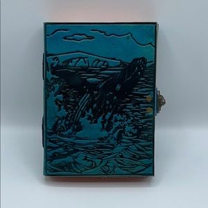 Handmade leather journal